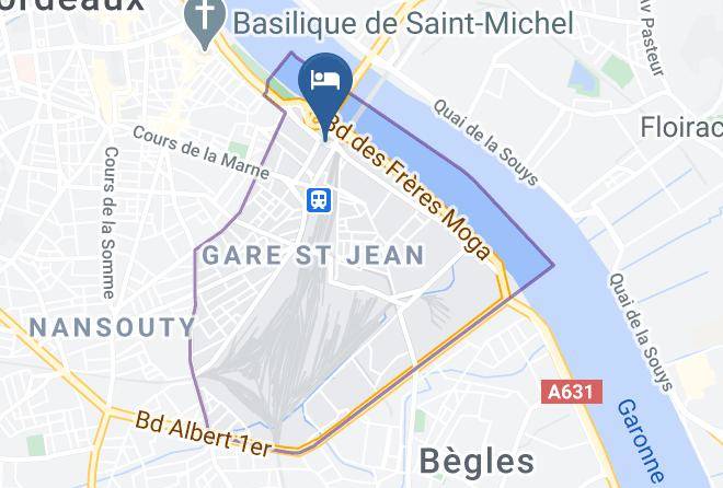 Gironde - Hotel Ibis Bordeaux Centre Gare Saint Jean Maps