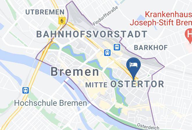 Stadt Bremen - Ibis Bremen City Maps