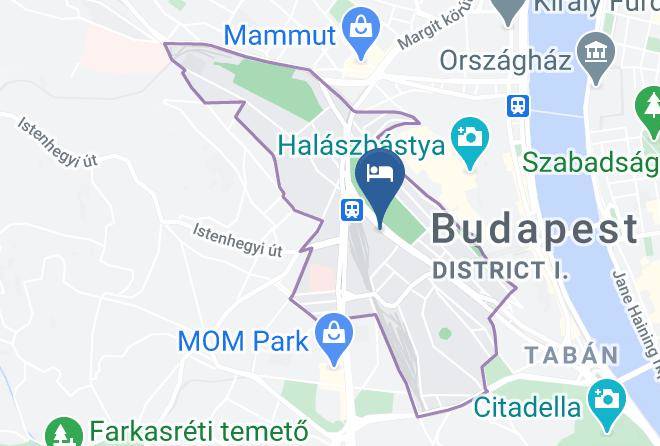 Budapest Krisztinavaros - Ibis Budapest Castle Hill Maps