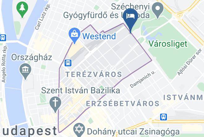 Budapest Terezvaros - Ibis Budapest Heroes Square Maps