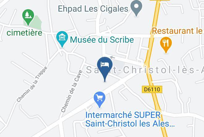 Gard - Ibis Budget Ales Saint Christol Maps
