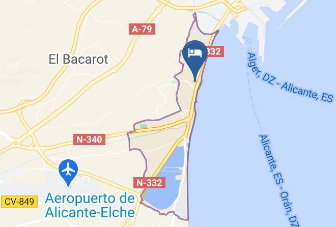 Alicante - Ibis Budget Alicante Maps