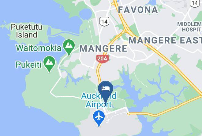 Auckland - Ibis Budget Auckland Airport Maps