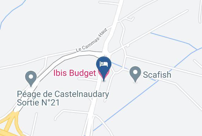 Ibis Budget Castelnaudary Map