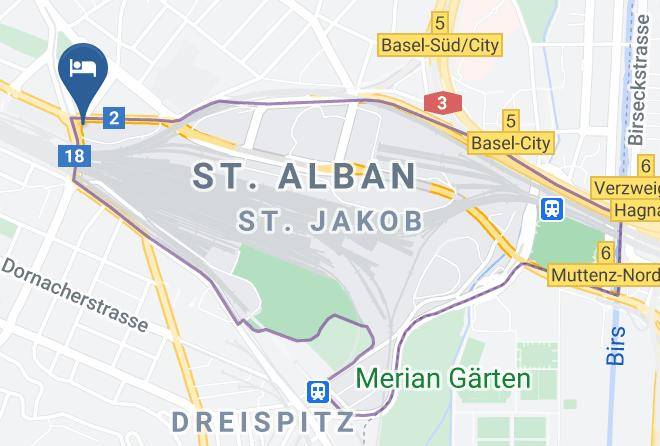 Basel - Ibis Budget Basel City Maps