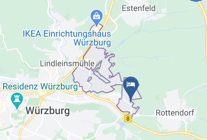 Wurzburg - B&B HOTEL Wurzburg Ost Maps