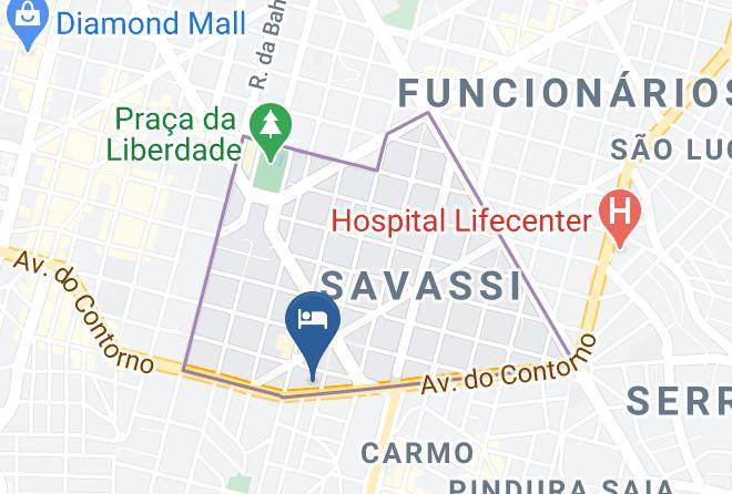 Belo Horizonte - Ibis Budget BH Savassi Maps