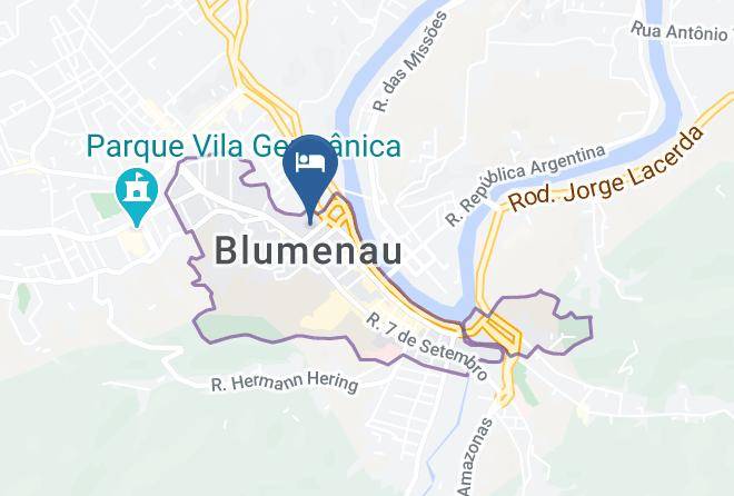 Blumenau - Ibis Budget Blumenau Maps