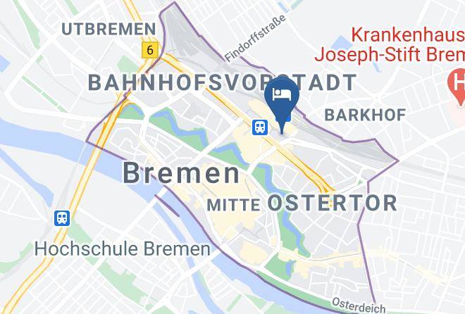 Stadt Bremen - Ibis Budget Bremen City Center Maps