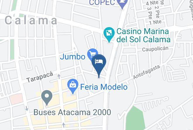 El Loa - Ibis Budget Calama Hotel Maps