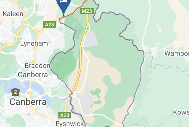 Watson - Ibis Budget Canberra Maps