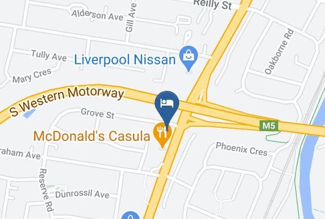 Liverpool - Ibis Budget Casula Liverpool Maps