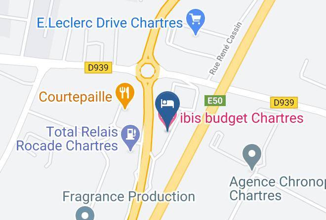 Eure Et Loir - Ibis Budget Chartres Maps