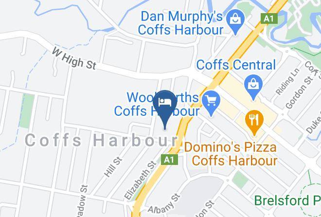 Coffs Harbour - Ibis Budget Coffs Harbour Maps
