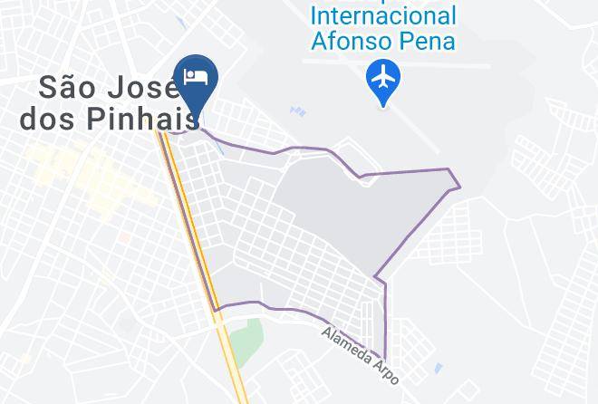 Sao Jose Dos Pinhais - Ibis Budget Curitiba Aeroporto Maps