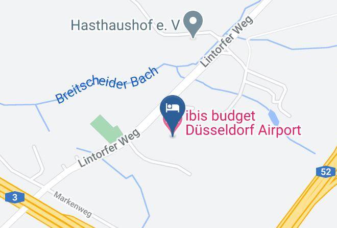 Mettmann - B&B Hotel Dusseldorf Lintorf Maps