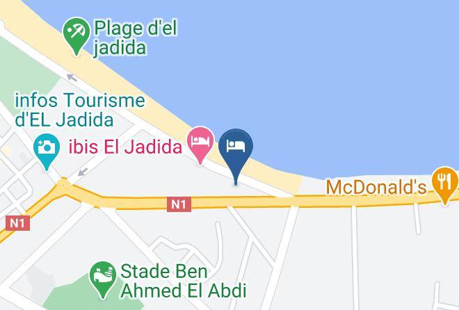Grand Casablanca - Ibis Budget El Jadida Maps
