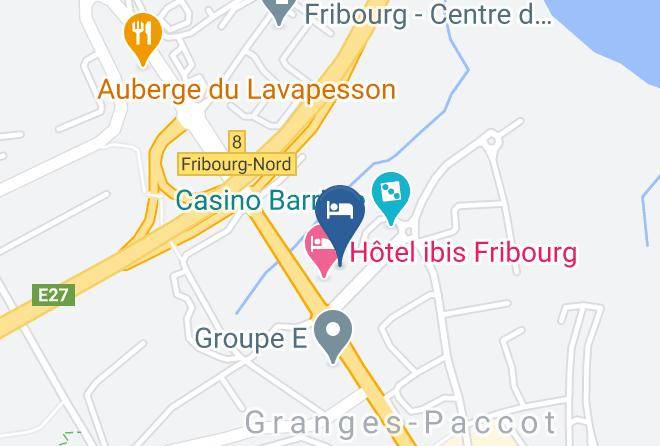 La Sarine - Ibis Budget Fribourg Maps