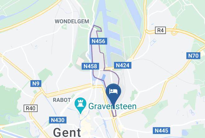East Flanders - Ibis Budget Gent Dampoort Maps