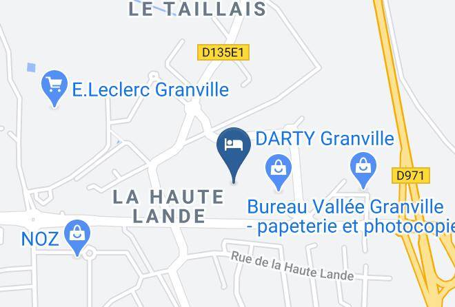Manche - Ibis Budget Granville Maps