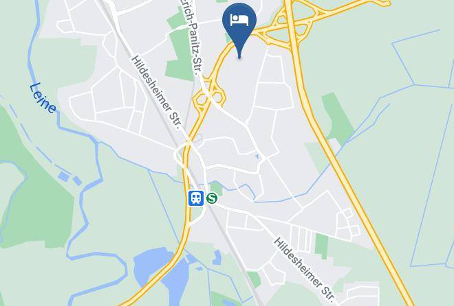 Stadt Hannover - B&B Hotel Hannover Laatzen Maps