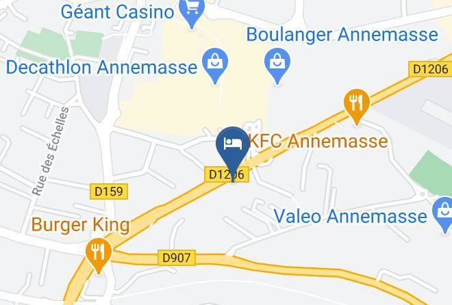 Ibis Budget Annemasse Geneve Map