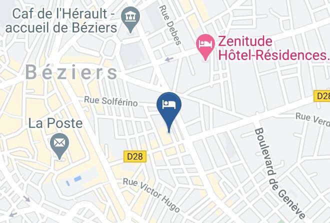 Herault - Ibis Budget Beziers Centre Palais Congres Maps