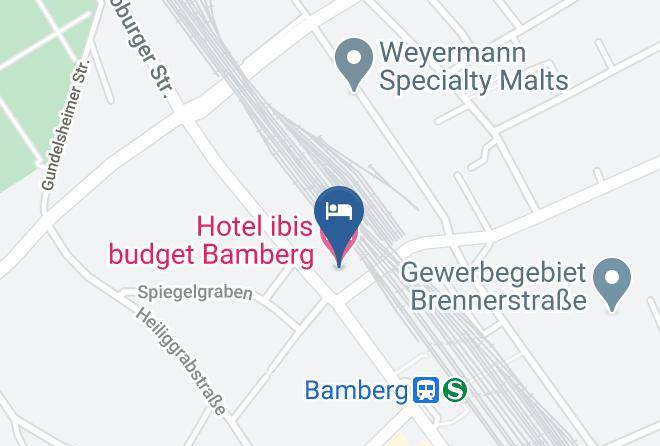 Bamberg - Hotel Ibis Budget Bamberg Maps