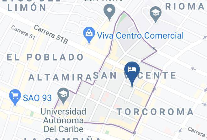 Barranquilla - Ibis Budget Barranquilla Maps