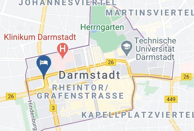 Darmstadt - Felix Hotel Darmstadt Maps