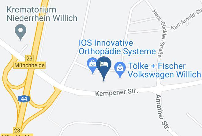 Viersen - B&B HOTEL Willich Maps