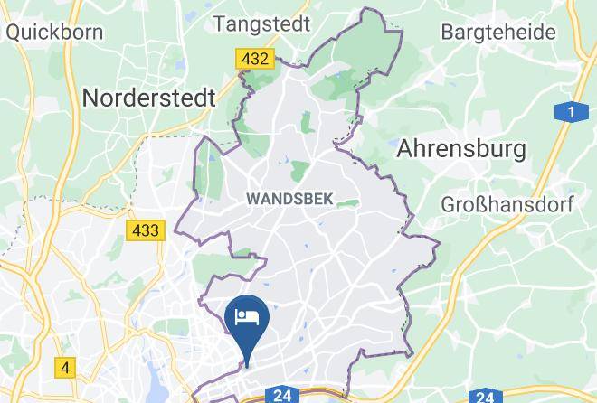 Stadt Hamburg - Hotel Ibis Budget Hamburg City Ost Maps