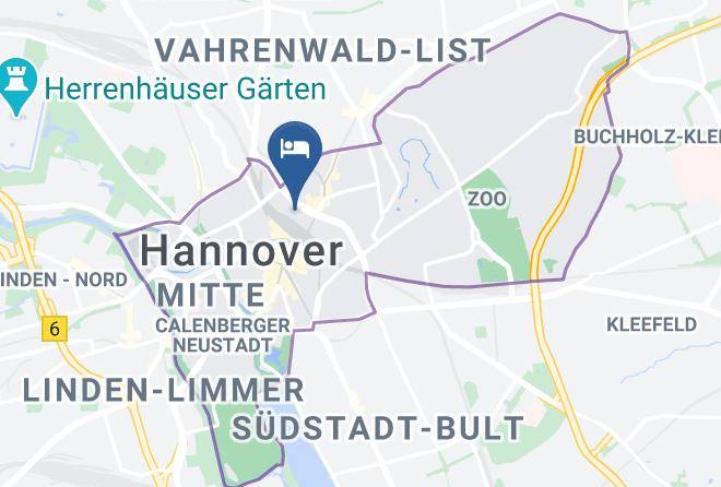Stadt Hannover - Ibis Budget Hannover Hauptbahnhof Maps