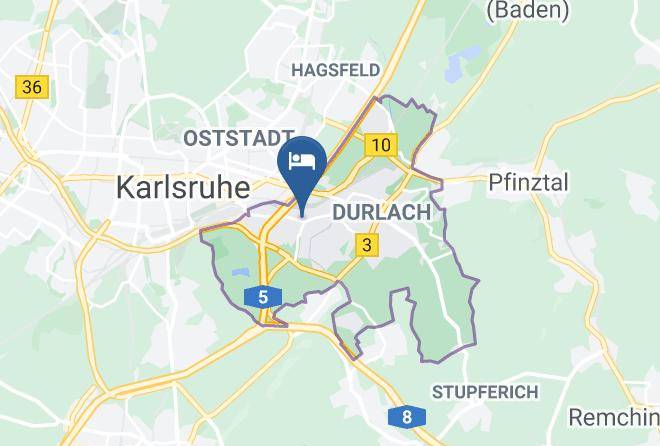 Karlsruhe - Hotel Ibis Budget Karlsruhe Maps