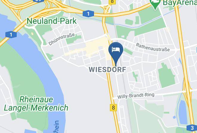 Leverkusen - Ibis Budget Hotel Koln Leverkusen City Maps