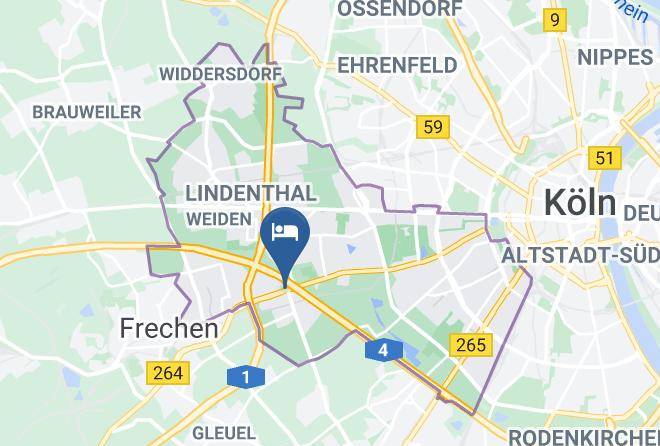 Cologne - Hotel Mercure Koln West Maps