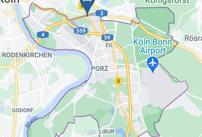Cologne - B&B HOTEL Koln Porz Maps