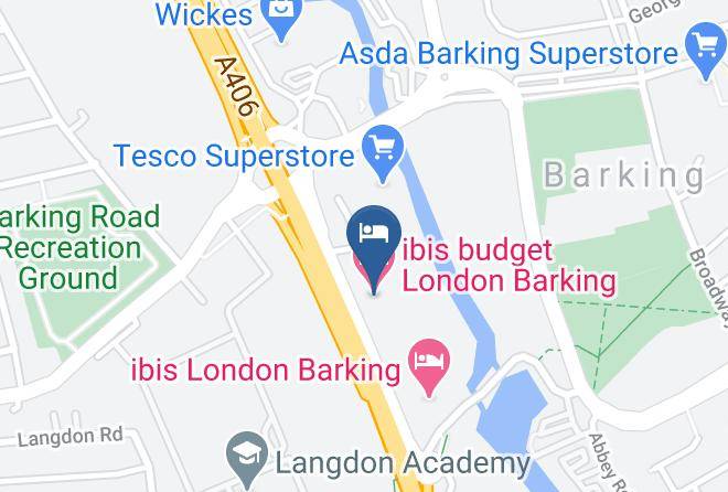 London - Ibis Budget London Barking Maps