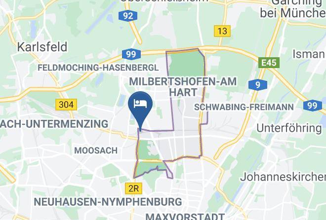 Munich District - Ibis Budget Hotel Muenchen City Olympiapark Maps