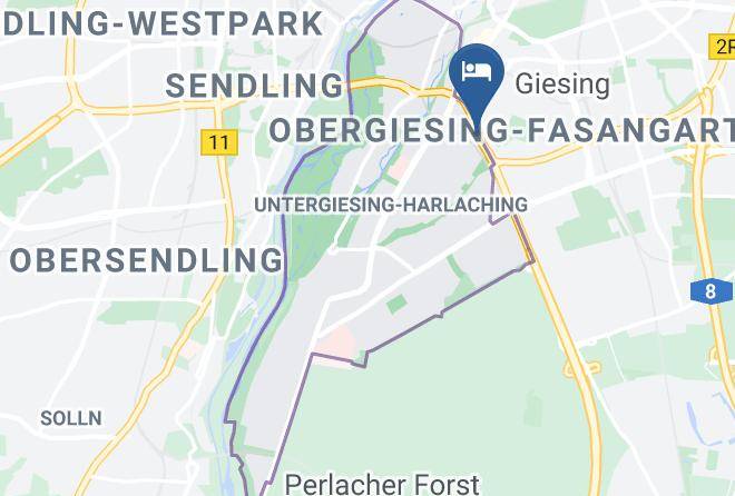 Munich District - Ibis Budget Hotel Muenchen City Sued Maps