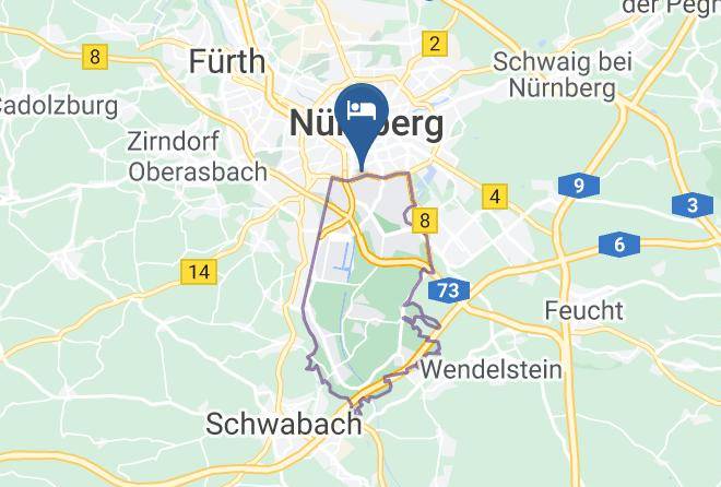 Nuremberg - Ibis Budget Hotel Nuernberg City Messe Maps