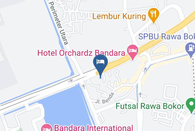 Ibis Budget Jakarta Airport Map