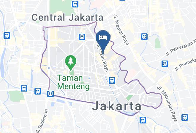 Central Jakarta - Ibis Budget Jakarta Cikini Maps
