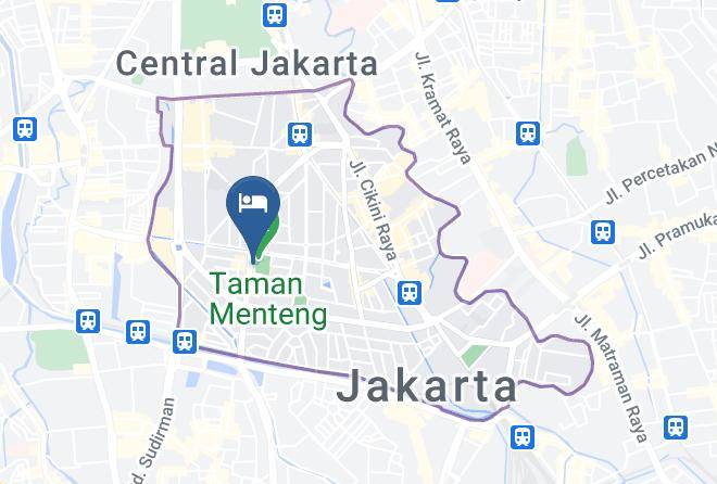 Central Jakarta - Ibis Budget Jakarta Menteng Maps