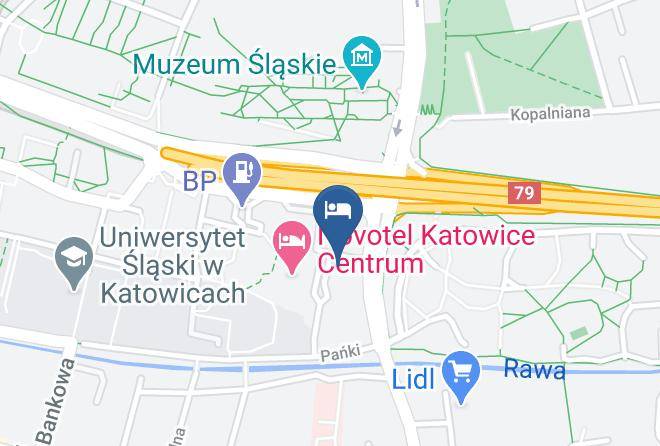 Katowice - Ibis Budget Katowice Centrum Maps