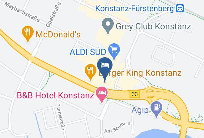 Constance - Ibis Budget Konstanz Maps