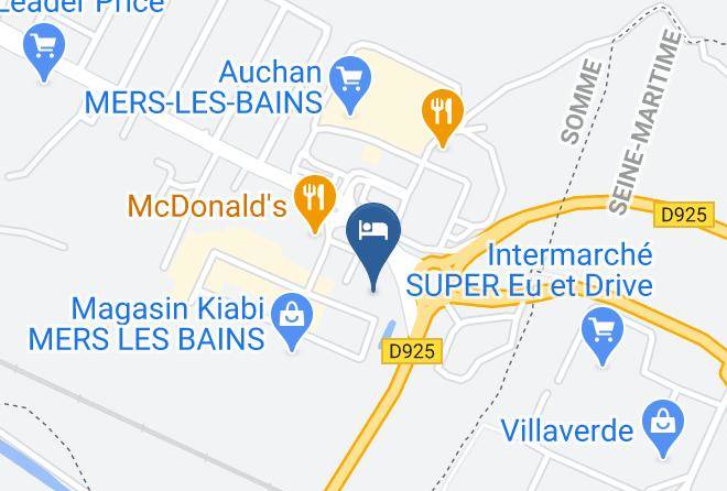 Seine Maritime - Ibis Budget Le Treport Mers Les Bains Maps