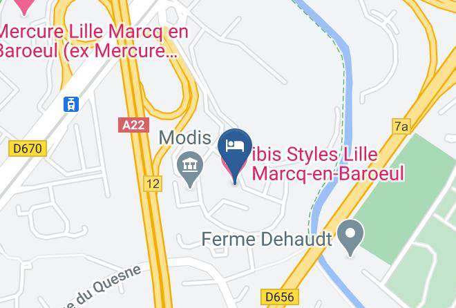 Nord - Ibis Budget Lille Marcq En Baroeul Maps