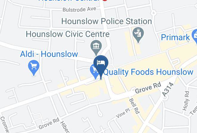 London - Ibis Budget London Hounslow Maps