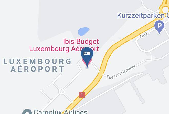 Niederanven - Ibis Budget Luxembourg Aeroport Maps